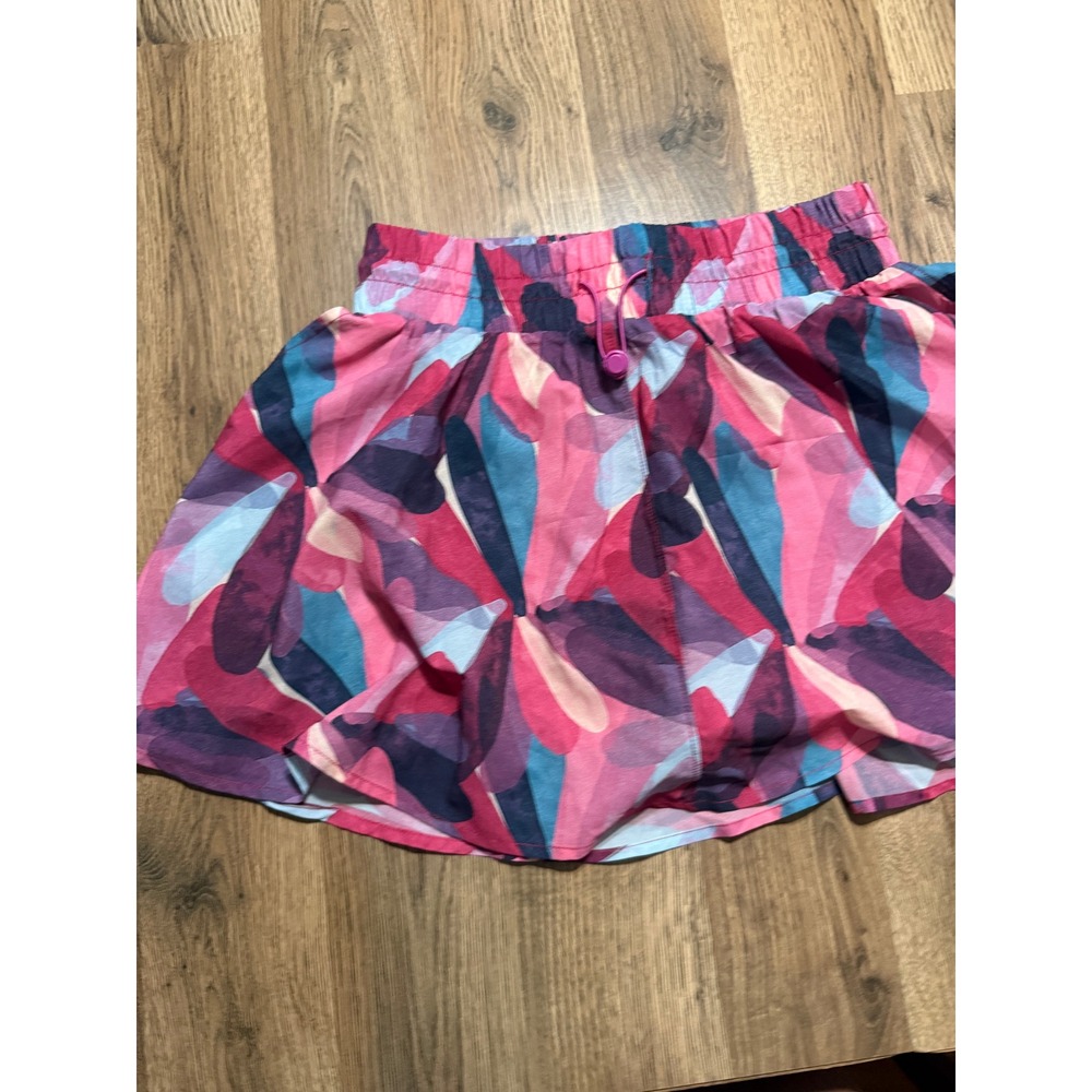 Sincerely Jules Skorts Women's Size Small Pink Blue Purple Geometric Print - Picture 3 of 10